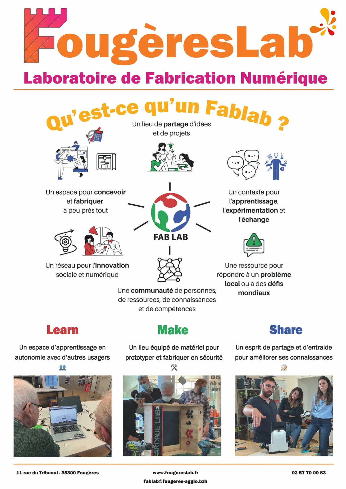 Présentation du FougèresLab — recto, ouvrir l’original haute définition